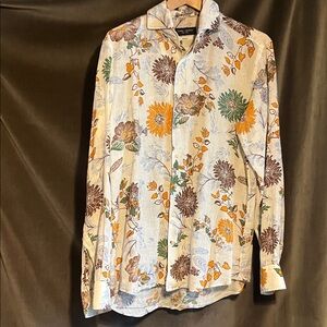 Daniel Cremieux Floral Print Shirt